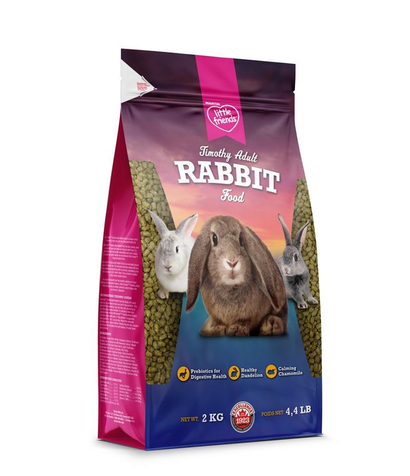 Martin - Little Friends - Adult Rabbit Food - Timothy - 2KG