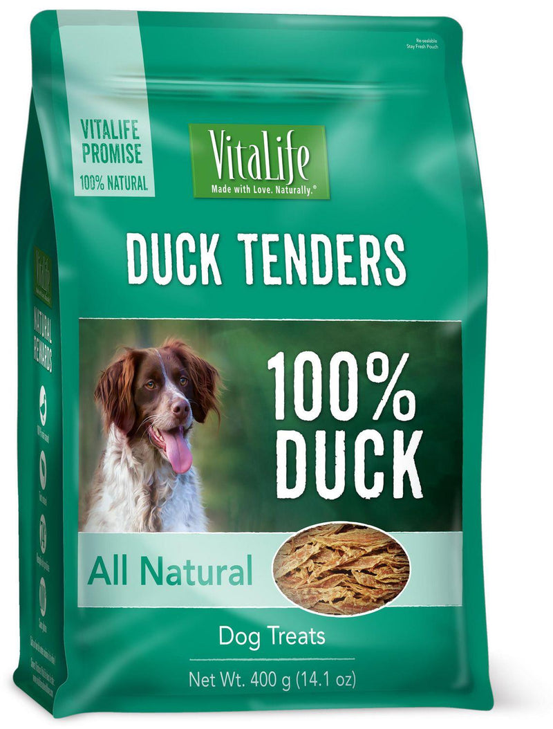 VitaLife - Duck Tenders - 100% Duck - All Natural - Dog Treats