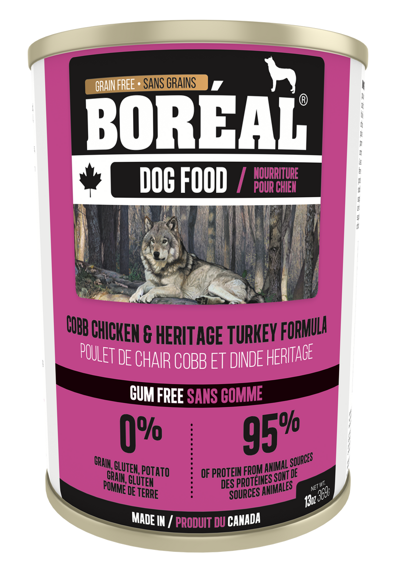 BOREAL DOG FOOD CANS