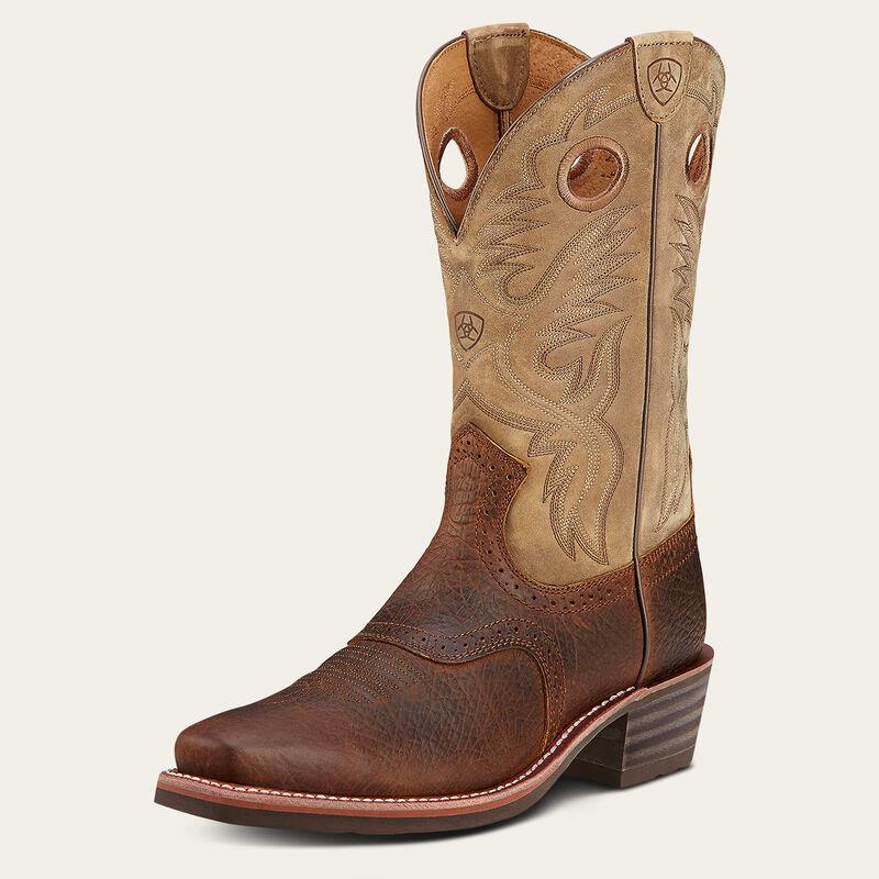 Ariat Men's Heritage Roughstock Western Boot Little Bit Western
