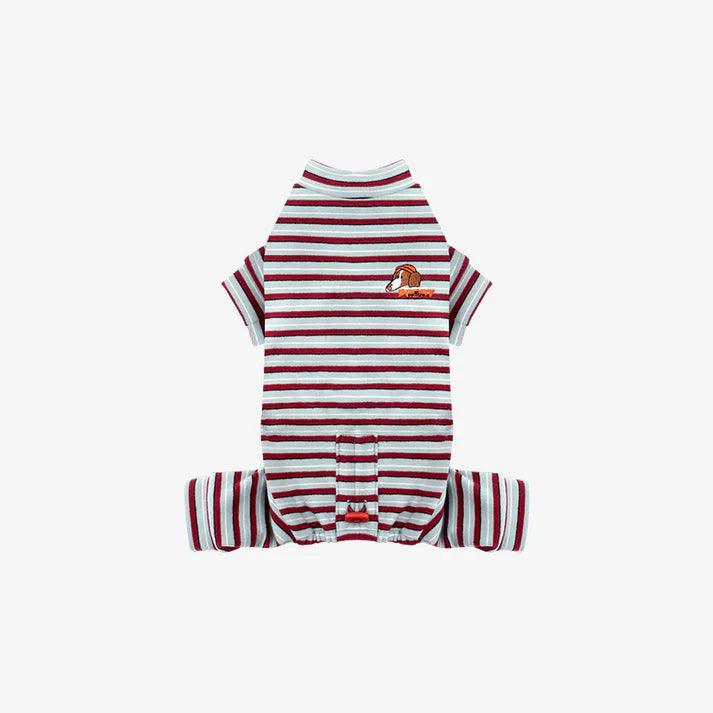 JAMJAM STRIPE JUMPSUIT