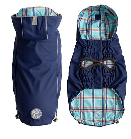 GF REVERSIBLE DOG RAINCOAT