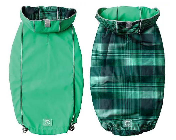 GF REVERSIBLE DOG RAINCOAT