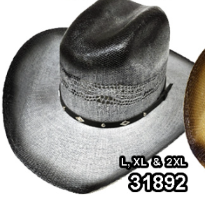 MODESTONE GREY COWBOY HAT