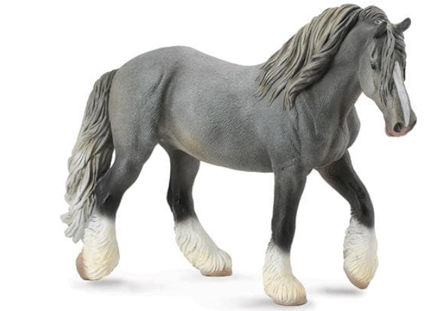 BREYER GREY SHIRE HORSE
