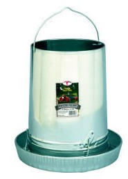 FEEDER GALV.POULTRY 25 LBS