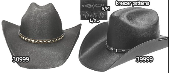 BLACK ORIGINAL STRAW DESIGN