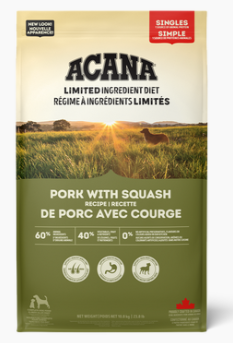 ACANA PORK & SQUASH RECIPE