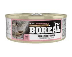 BOREAL CAT FOOD PORK & TROUT