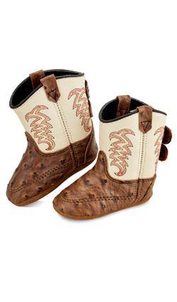 Old West Poppets - Cream Brown