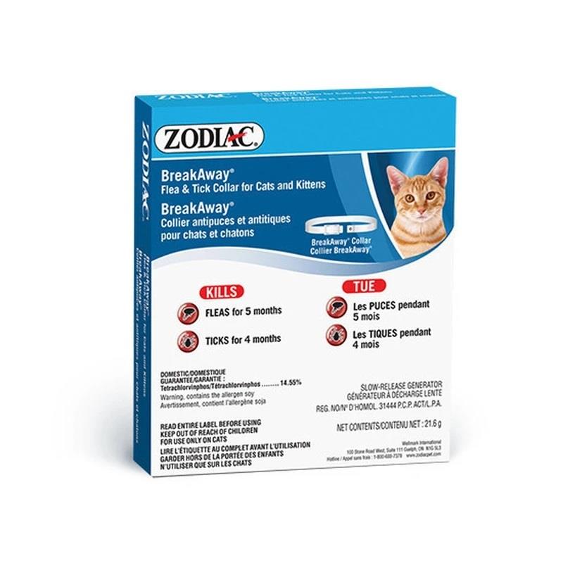 Zodiac Flea and Tick Collar for Cats