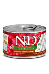 N&D Quinoa - Skin & Coat - Venison & Coconut Recipe - Adult - Mini - Dog Food