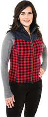 Noble Outfitters - Heritage Check Vest - Women's Vest - Red