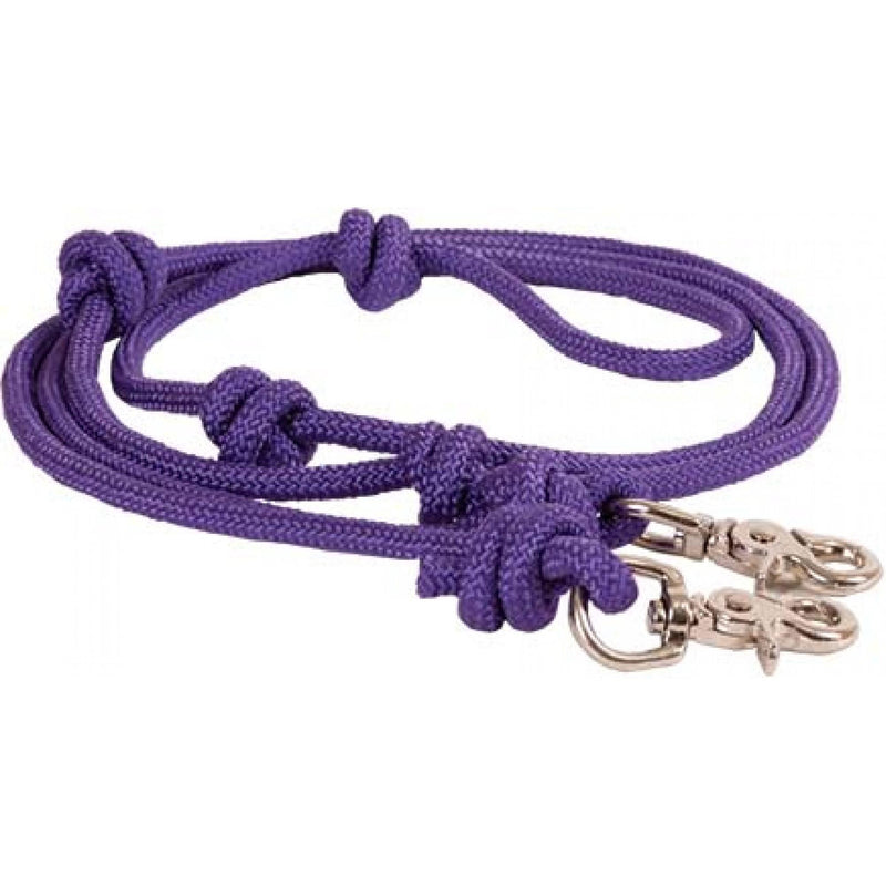 Mustang Mountain Rope Knotted Barrel Reins