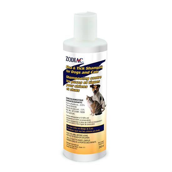 Flea and Tick Shampoo for Dogs and Cats