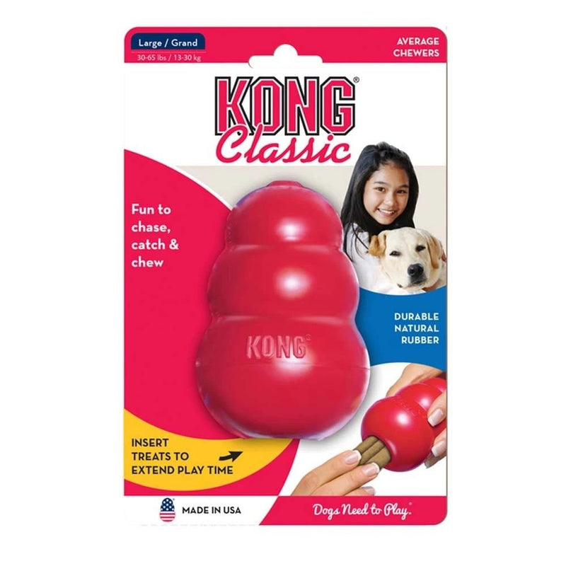 Kong Classic Red Dog Toy