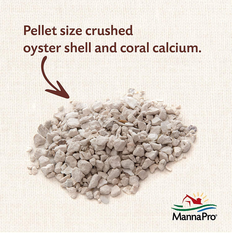 Oyster Shell - Pullet Sized Oyster Shell & Coral Calcium - 5LB