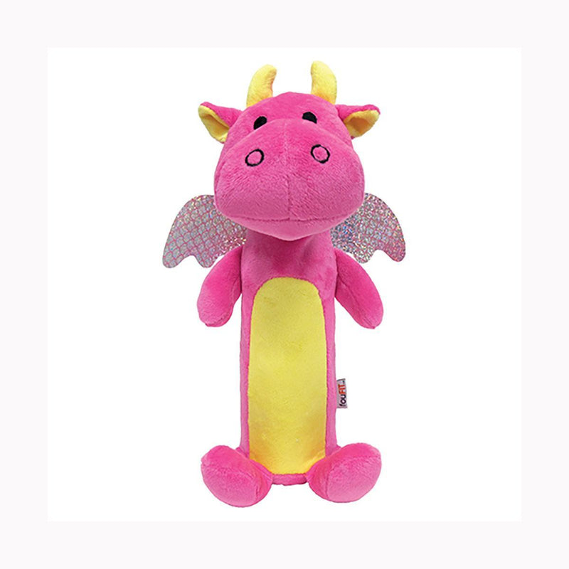 FouFit Dragon Plush Cruncher Toy