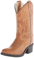 Youth Tan Canyon J Toe Western Boots