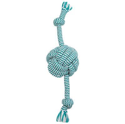 Mammoth Flossy Chews - Small Monkey Fist Ball with Rope