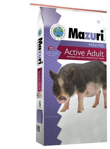 Mazuri Mini Pig - Youth, Active or Elder