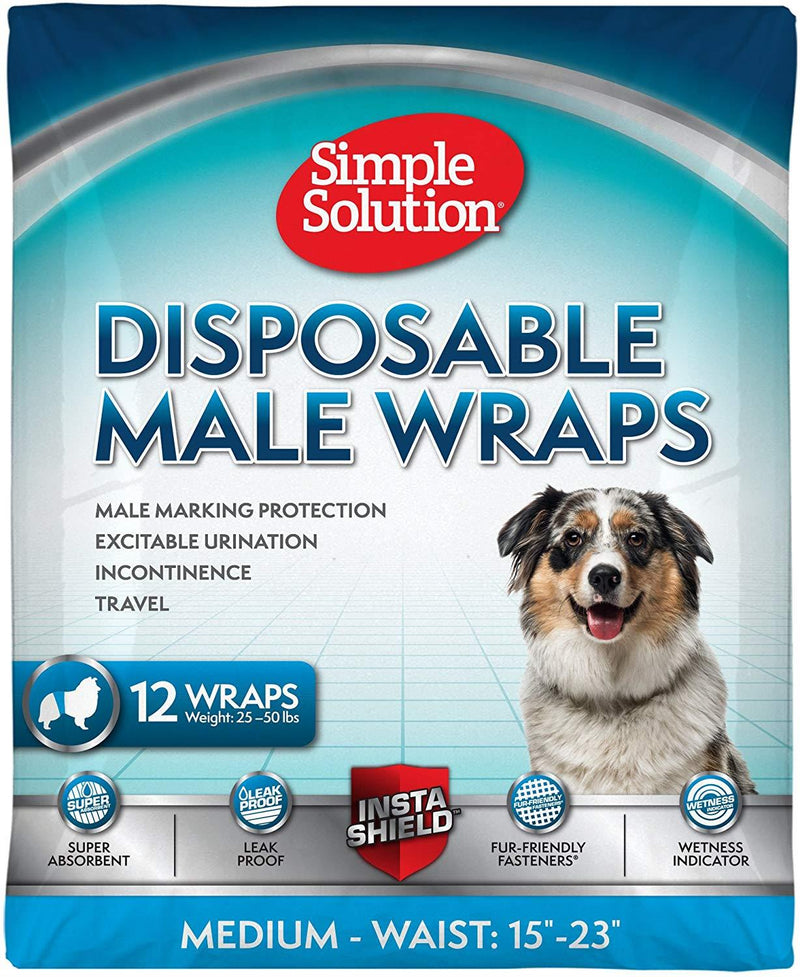 Simple Solution Disposable Male Wraps