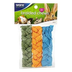 Ware - Braided Chews - 3 Pieces
