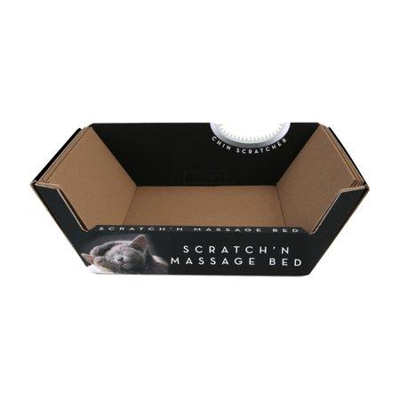 Omega Paw - Scratch'N Massage Bed - Treated With Catnip Oil - Scratching Toy