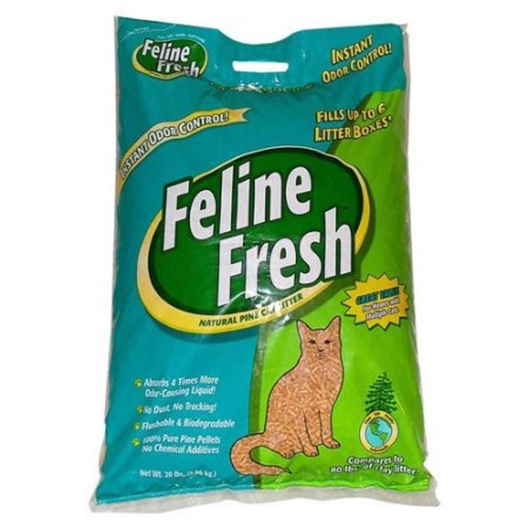 Feline Fresh - Natural Pine Cat Litter - Scoopable