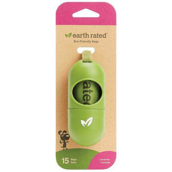 Earth Rated Leash Poo Bag Dispenser - 15 Bags