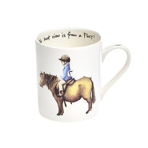 "The best view is from a Pony" Mug