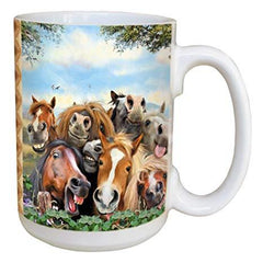 Horse Selfie Mug