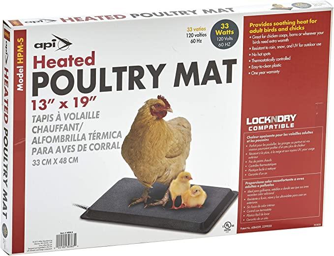 API Heated Poultry Mat