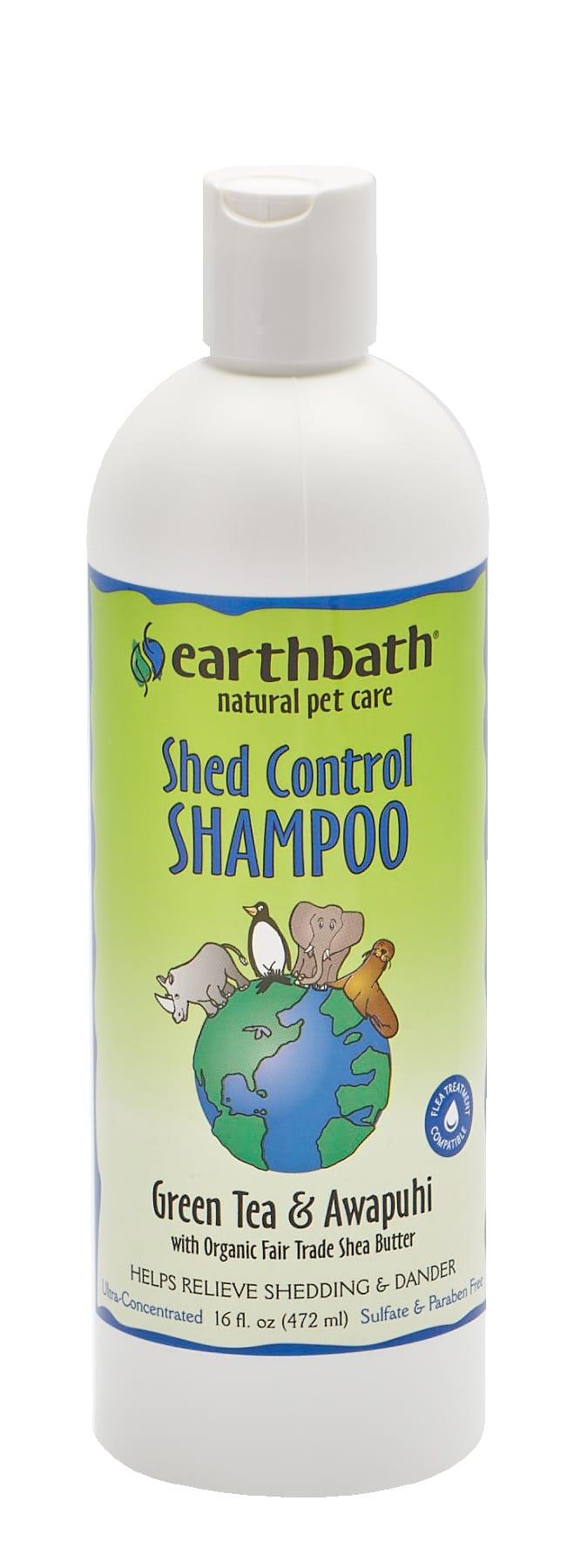 Earthbath Shed Control Shampoo - Green Tea & Awapuhi