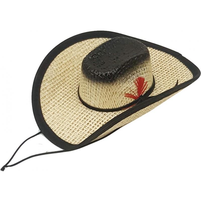 Modestone Straw Pet Cowboy Hat