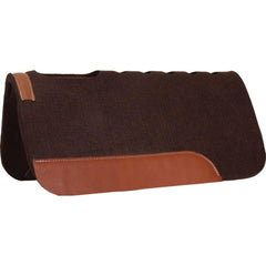 Mustang Chocolate Felt Cut Back Pad With Vent Holes