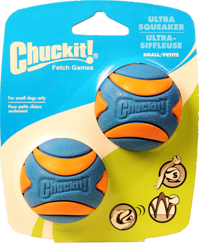 Chuckit! Ultra Squeaker Ball 2-Pack