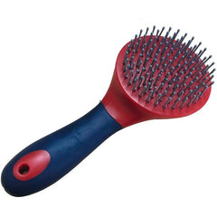 Soft Touch Mane And Tail Brush - Red/Navy