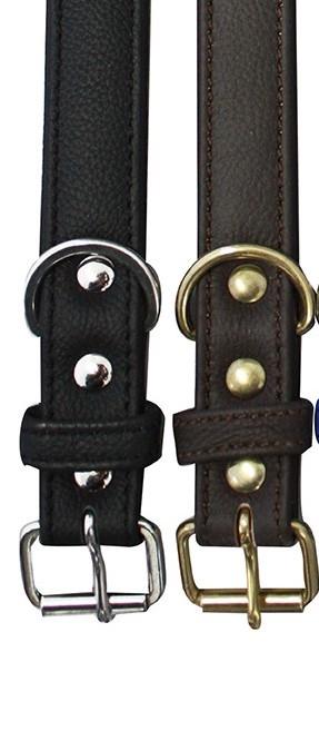 Alpine (Plain Padded Leather Collar Collection)