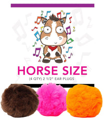 Silly-Sounds Horse Ear Plugs