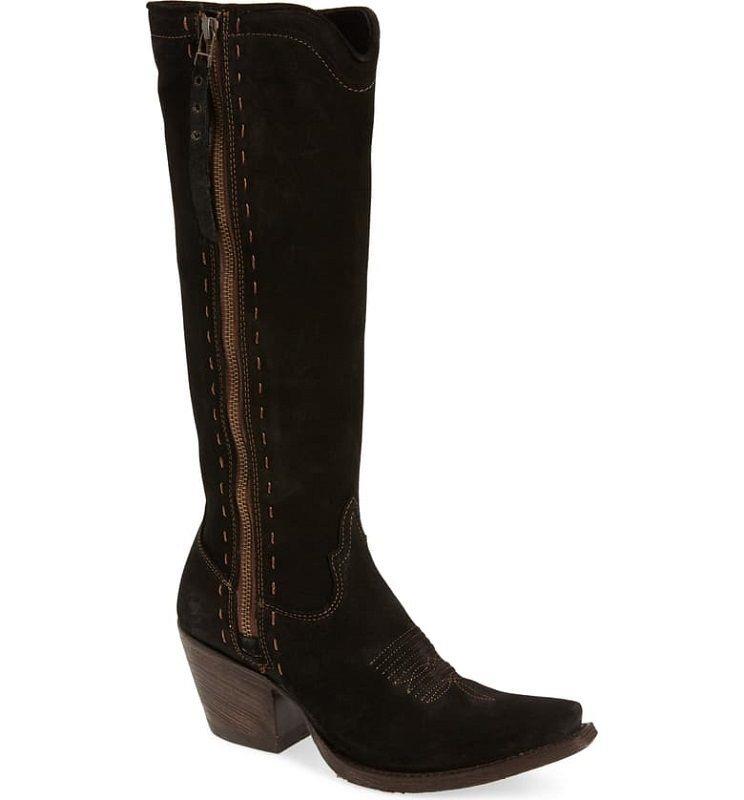 Ariat Giselle - Black Suede - Size 8B