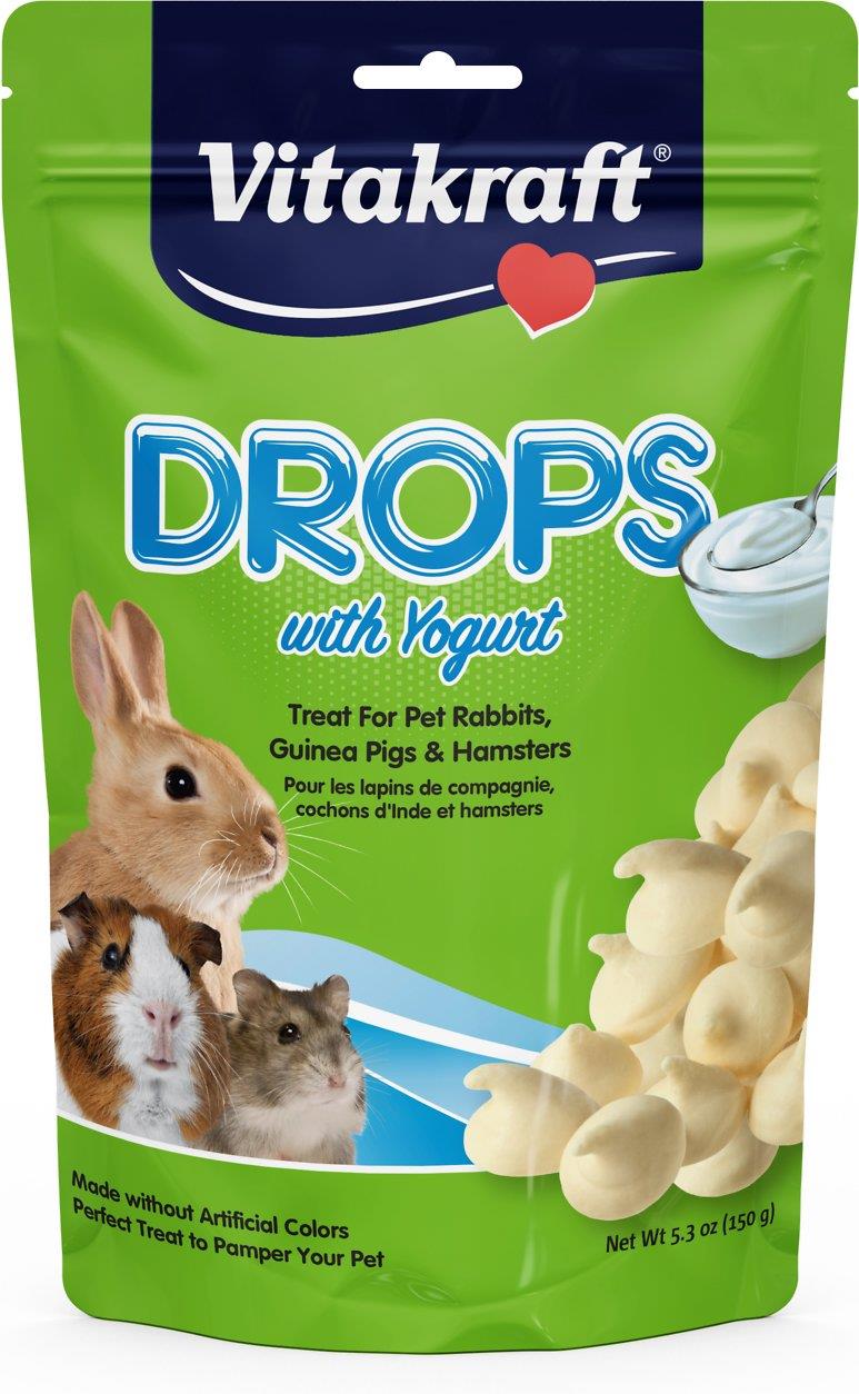 Vitakraft Drops with Yogurt Rabbit, Guinea Pig & Hamster Treats