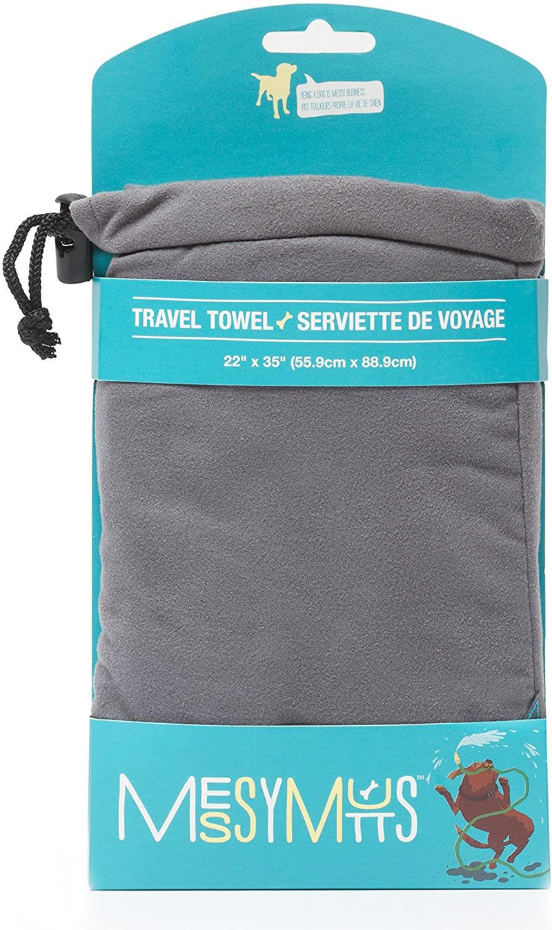 Messy Mutts Microfiber Travel Towel, 22" x 35"