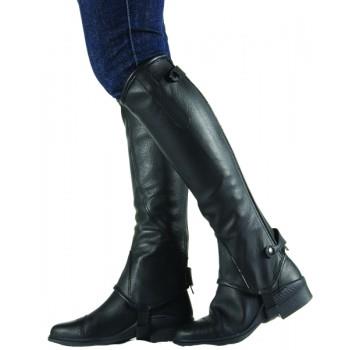 Topline Collection Cavalier Soft Leather 1/2 Chaps
