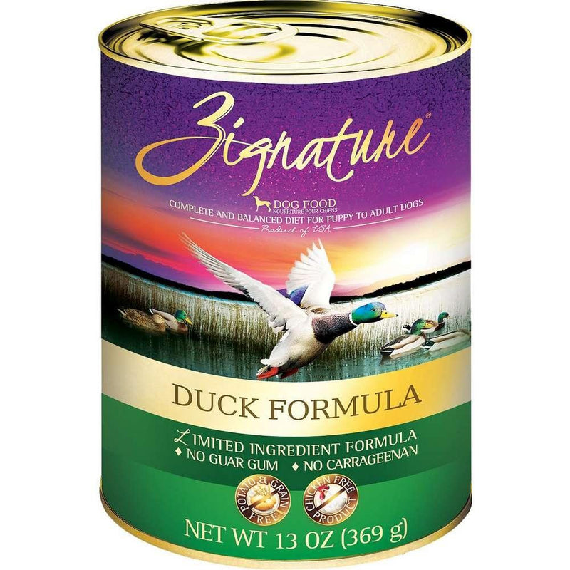 Zignature Canned Dog Food - 13oz - 369g - Grain Free - Limited Ingredient Diet
