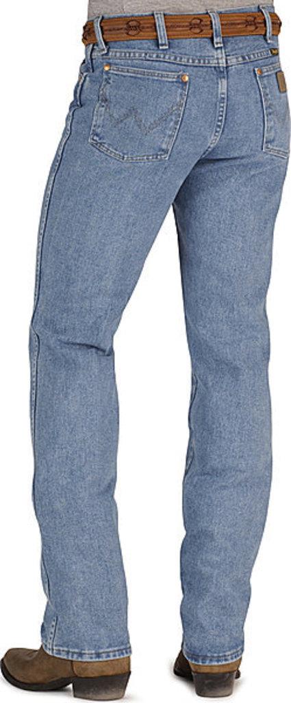 Wrangler 13MWZRO Original Fit Blue Rough Stone Jeans Boot Cut