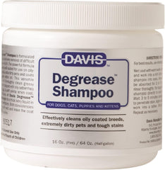 Davis Veterinary Products - Degrease Shampoo - For Dogs, Cats, Puppies, and Kittens