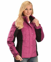 Outback Trading Company - Burlington Jacket - Ladies' Water Resistant Jacket - Magenta