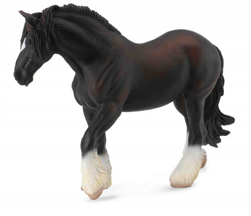 Breyer - CollectA Horses - Shire Horse Mare - Black