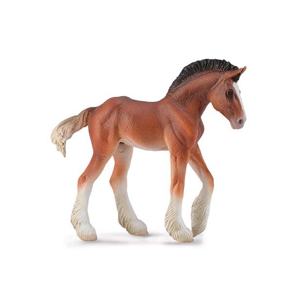 Breyer - CollectA Horses - Clydesdale Foal - Bay